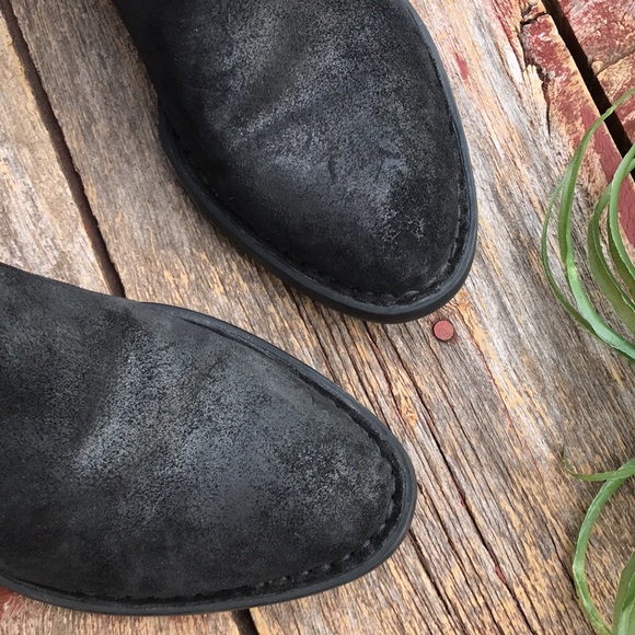 ☀️Born Barren Distressed Black Suede Tall Boot - Picture 11 of 14